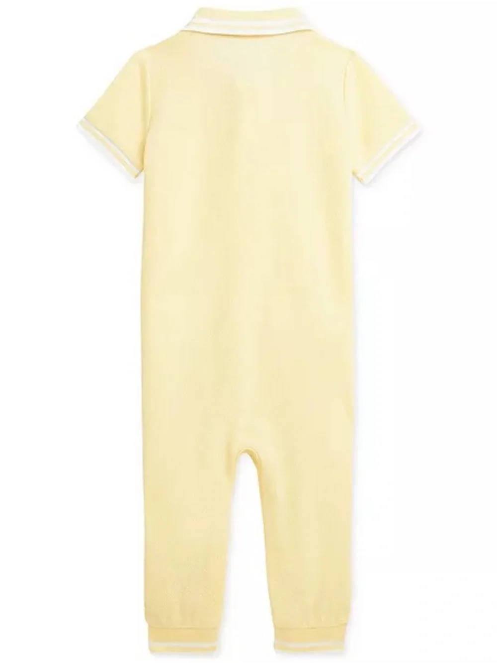 Polo Ralph Lauren Yellow Collared One-Piece Bodysuit